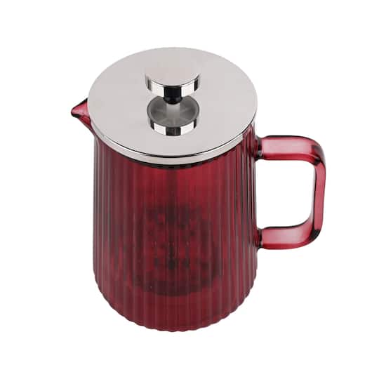 20oz. Red Glass French Press by Ashland®